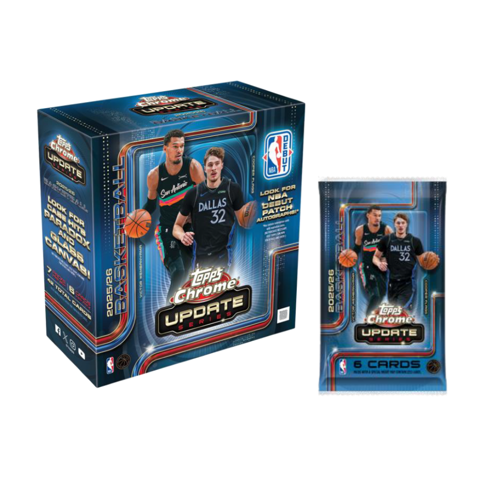 Topps Chrome® Updates Basketball NBA - Mega Box (PREVENTA)