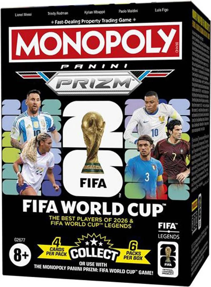 Monopoly Panini Prizm Copa mundial de la FIFA