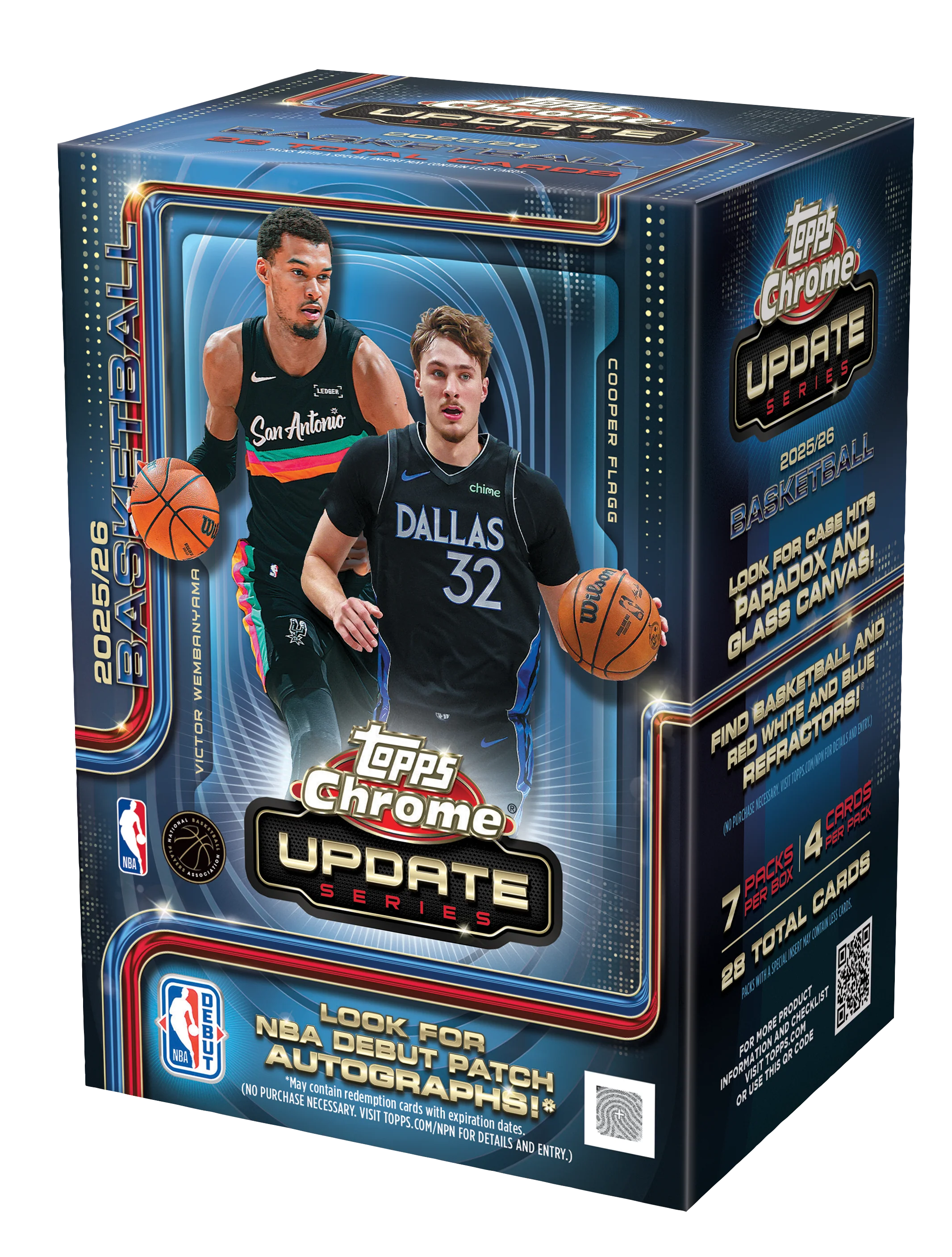 Topps Chrome Updates Basketball NBA - Value Box (PREVENTA)
