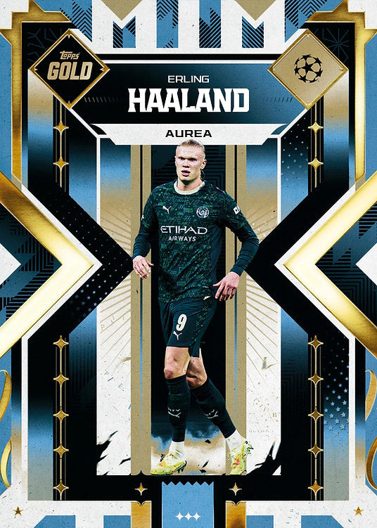 Topps UEFA UCC Gold 2025/26 - Caja para coleccionistas