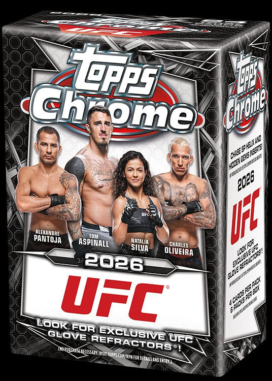Topps UFC Chrome 2026 - Blaster Value Box