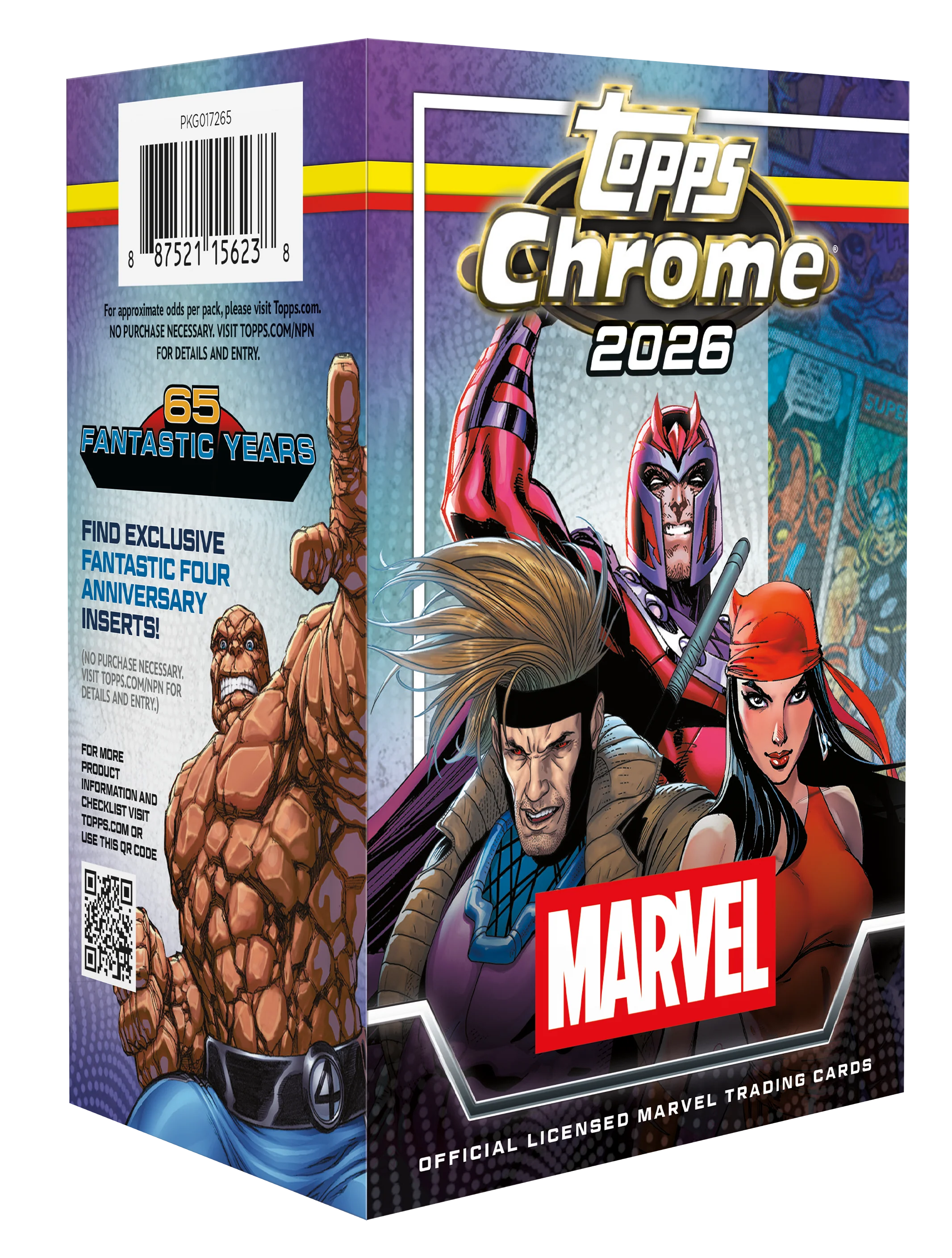 Topps Chrome Marvel Comics - Value Box