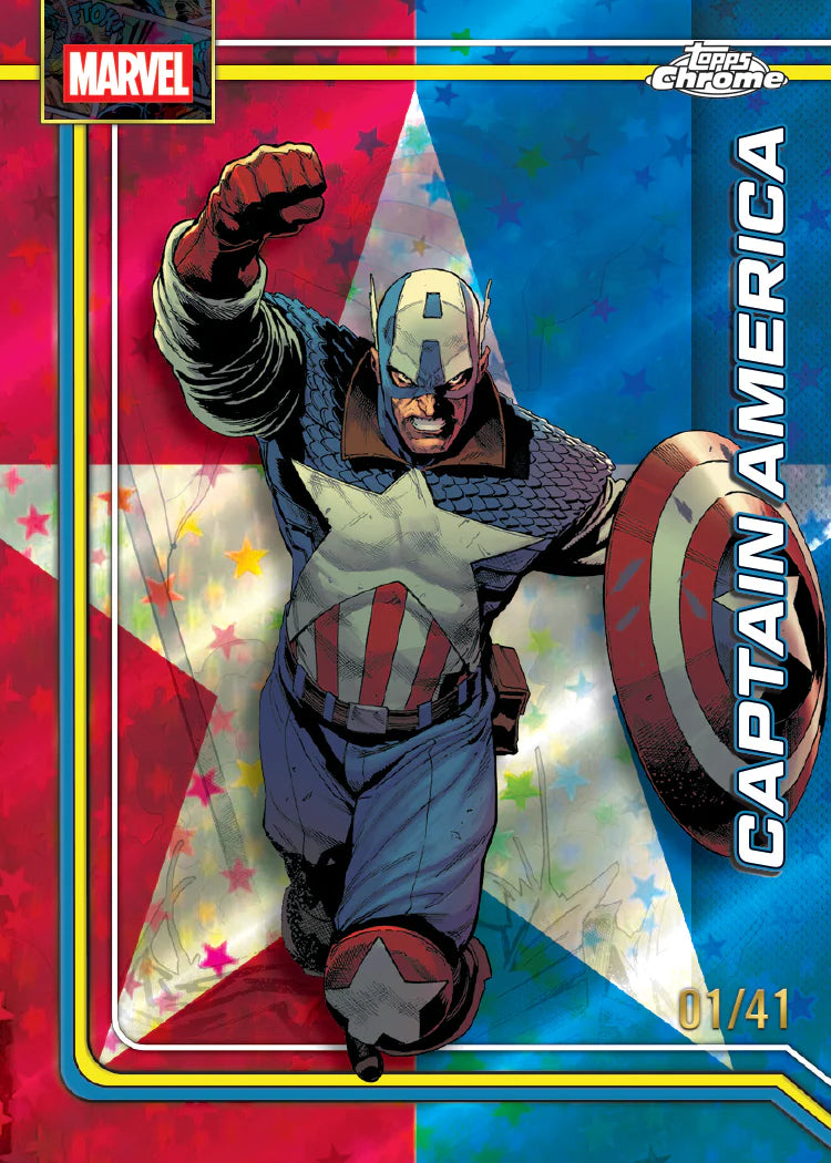 Topps Chrome Marvel Comics - Value Box