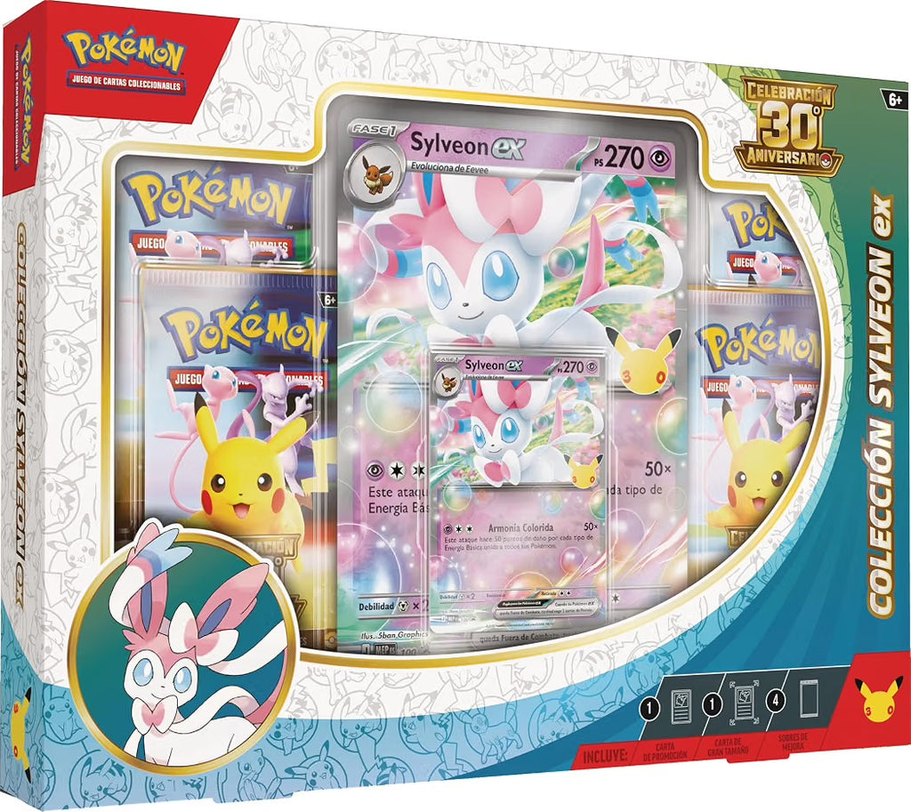 Pokémon Colección Sylveon ex 30 Aniversario - Español
