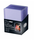 Fundas Standard Ultra Clear Platinum Toploader (25 Unidades) - Ultra Pro