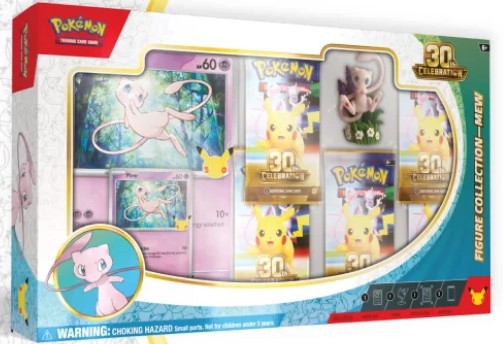Pokémon TCG 30th Celebration – Figure Collection Mew / Mewtwo (Español) – Preventa