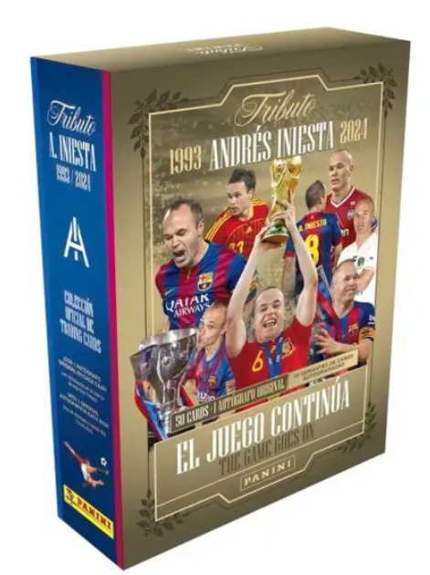 Collector Box - Tributo Andrés Iniesta 1993-2024 - Panini Cromos