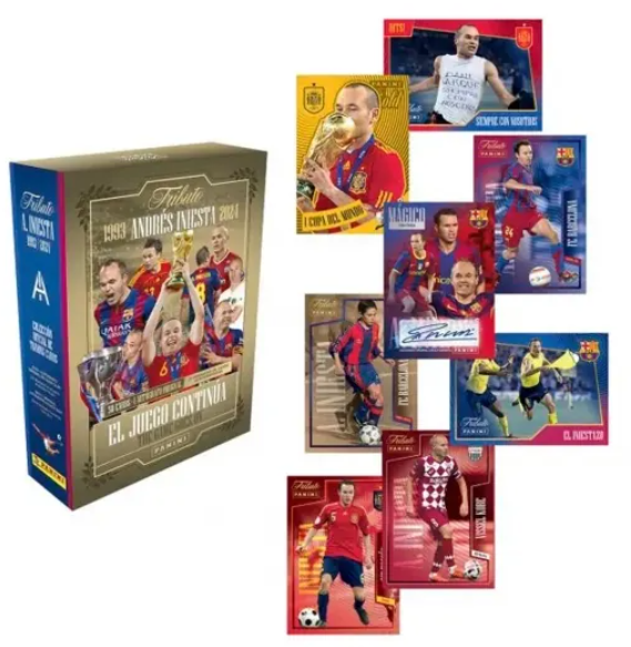 Collector Box - Tributo Andrés Iniesta 1993-2024 - Panini Cromos