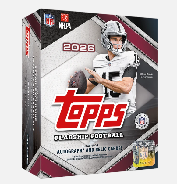 Topps NFL FLAGSHIP - Mega Box