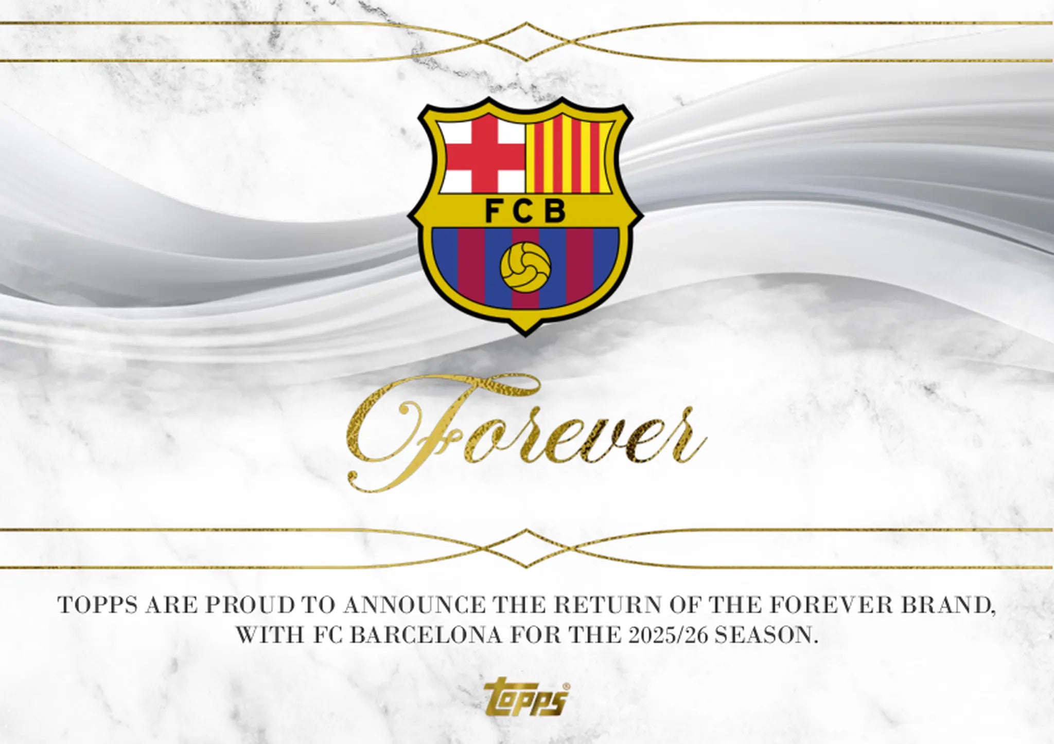 Hobby Box Barcelona Forever 2025-26 - Topps Europe