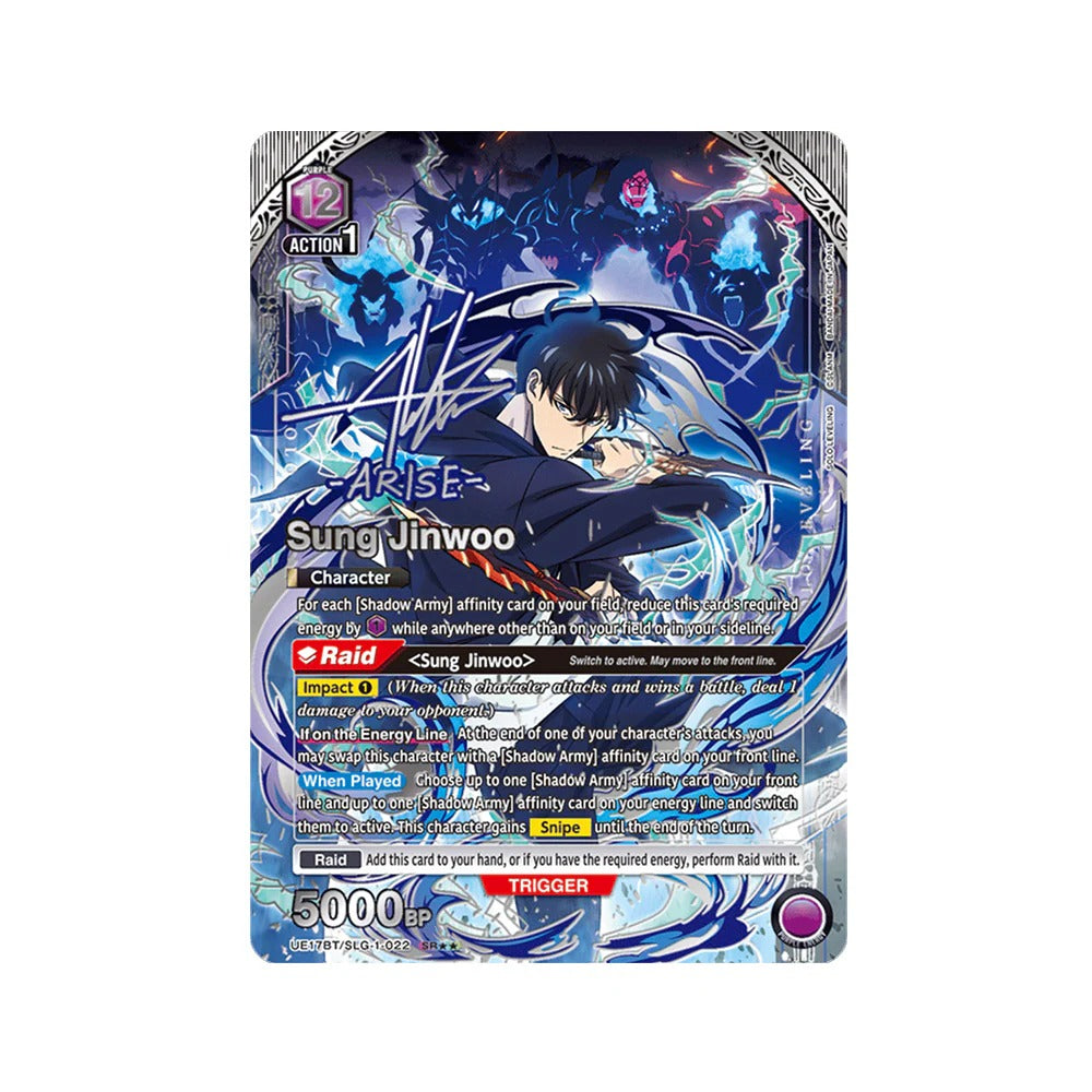 Union Arena Solo Leveling Booster