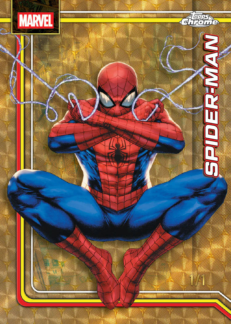 Topps Chrome Marvel Comics - Value Box