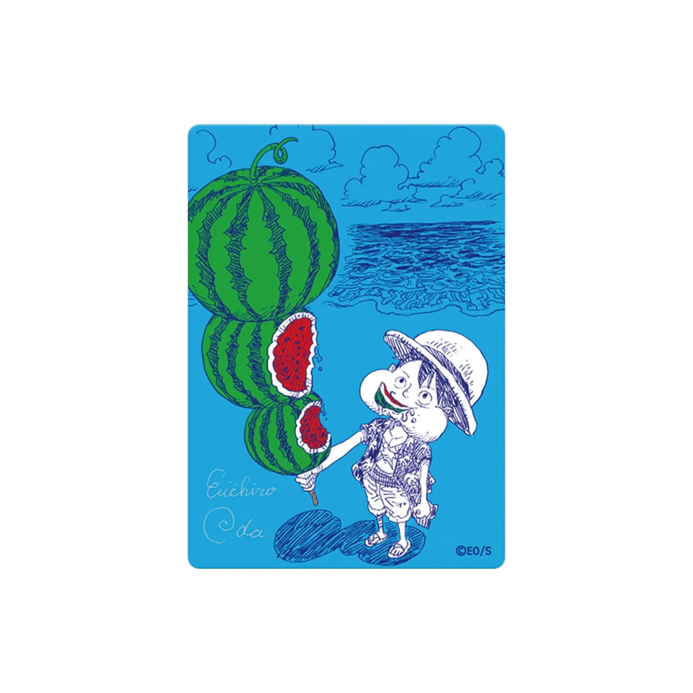 One Piece Luffy Watermelon Metakira Card Natsucomi 2026