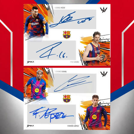 Daka 2025-26 FC Barcelona Final Whistle - Hobby Box