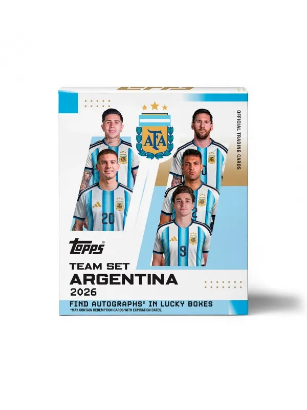 Team Set Argentina 2026 - Topps Europe (PREVENTA)