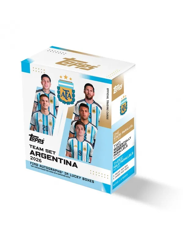 Team Set Argentina 2026 - Topps Europe (PREVENTA)