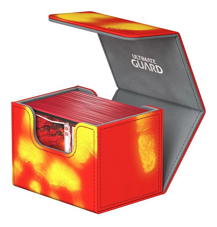 Ultimate Guard Sidewinder 100+ Standard Size Chromiaskin Red