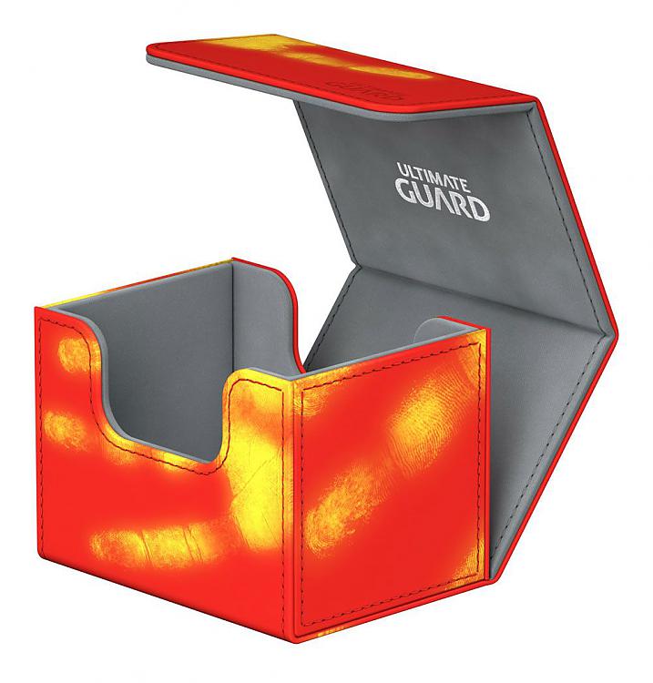 Ultimate Guard Sidewinder 100+ Standard Size Chromiaskin Red