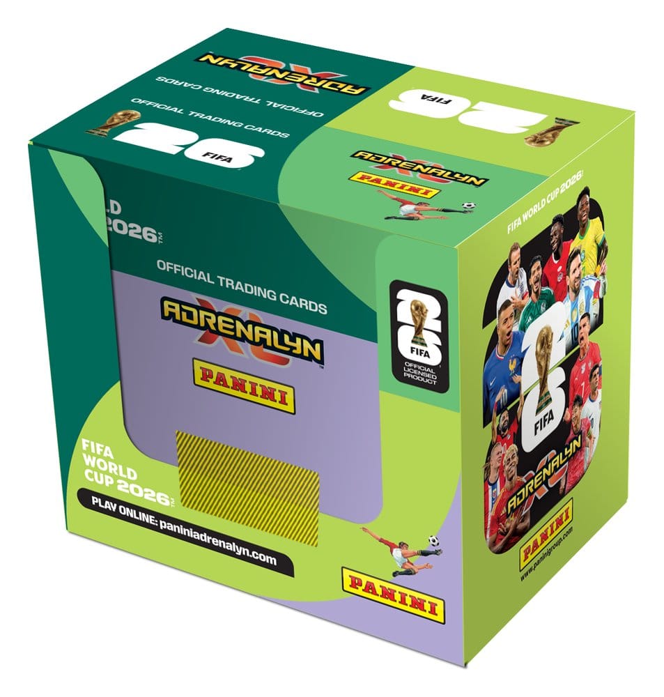 Panini FIFA World Cup 2026 Cartas Coleccionables Expositor Flow Pack Box (50)